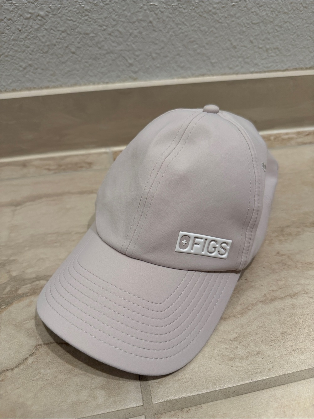 Figs Beige Performance Baseball Cap